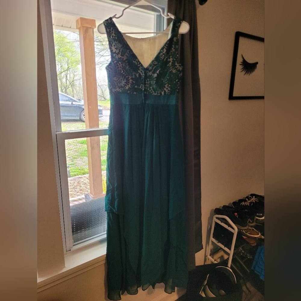 Long Green Formal Dress
